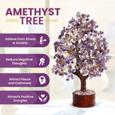 Original Amethyst Tree - Certified Amethyst Crystal Tree