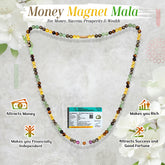 Original Money Magnet Crystal Mala with Certificate