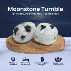 Original Moonstone Tumble for Peace and Positivity