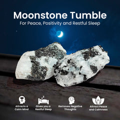 Natural Moonstone Crystals Original Certified - Raw - 2+ Piece