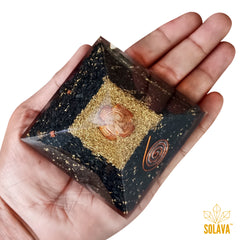 Black Tourmaline Orgonite Pyramid