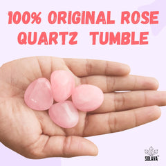 Original Rose Quartz Stone Tumble