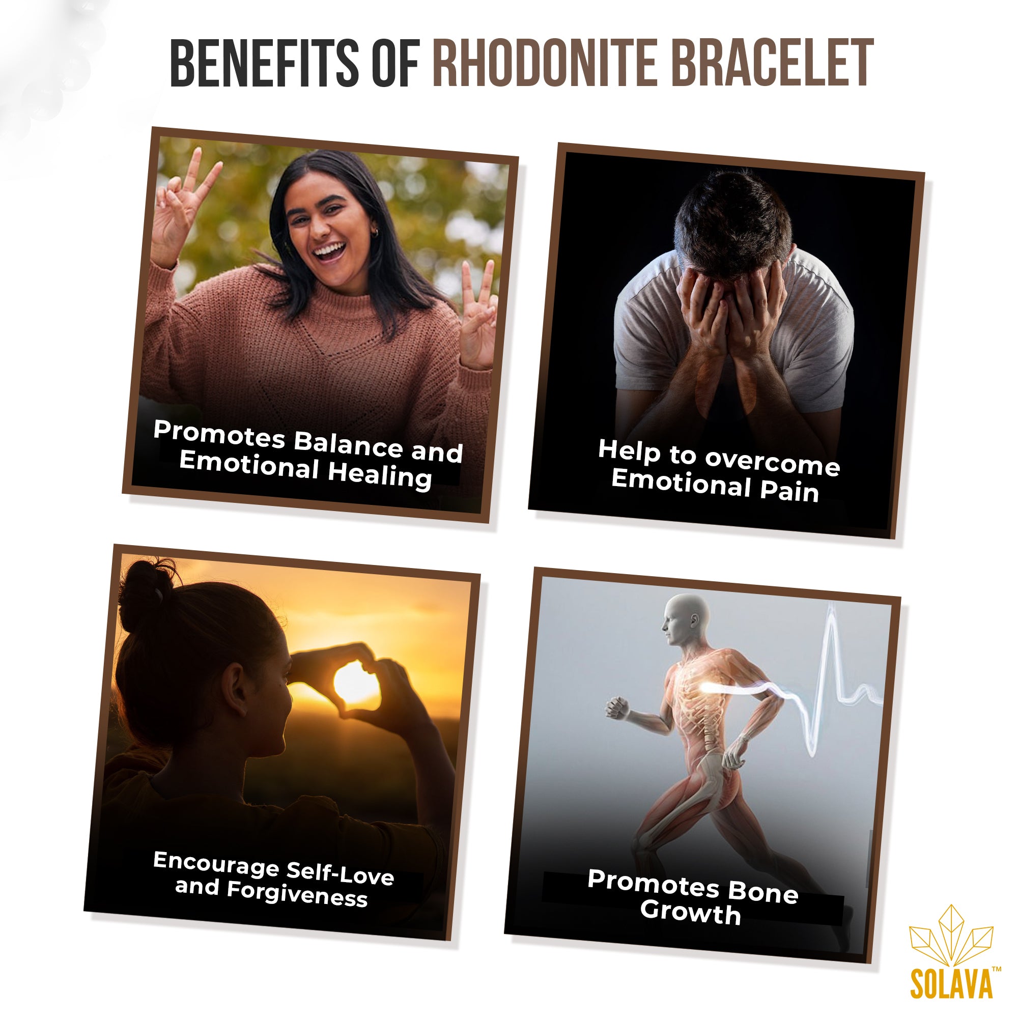 Rhodonite Bracelet with Certificate