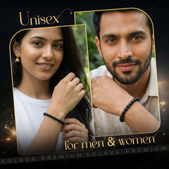 Premium Black Tourmaline Bracelet Original Certified for Men & Women