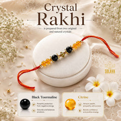 Crystal Rakhi for Success, Protection and Good Luck