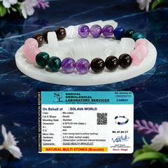 Original Good Health Bracelet with Raw Selenite Plate