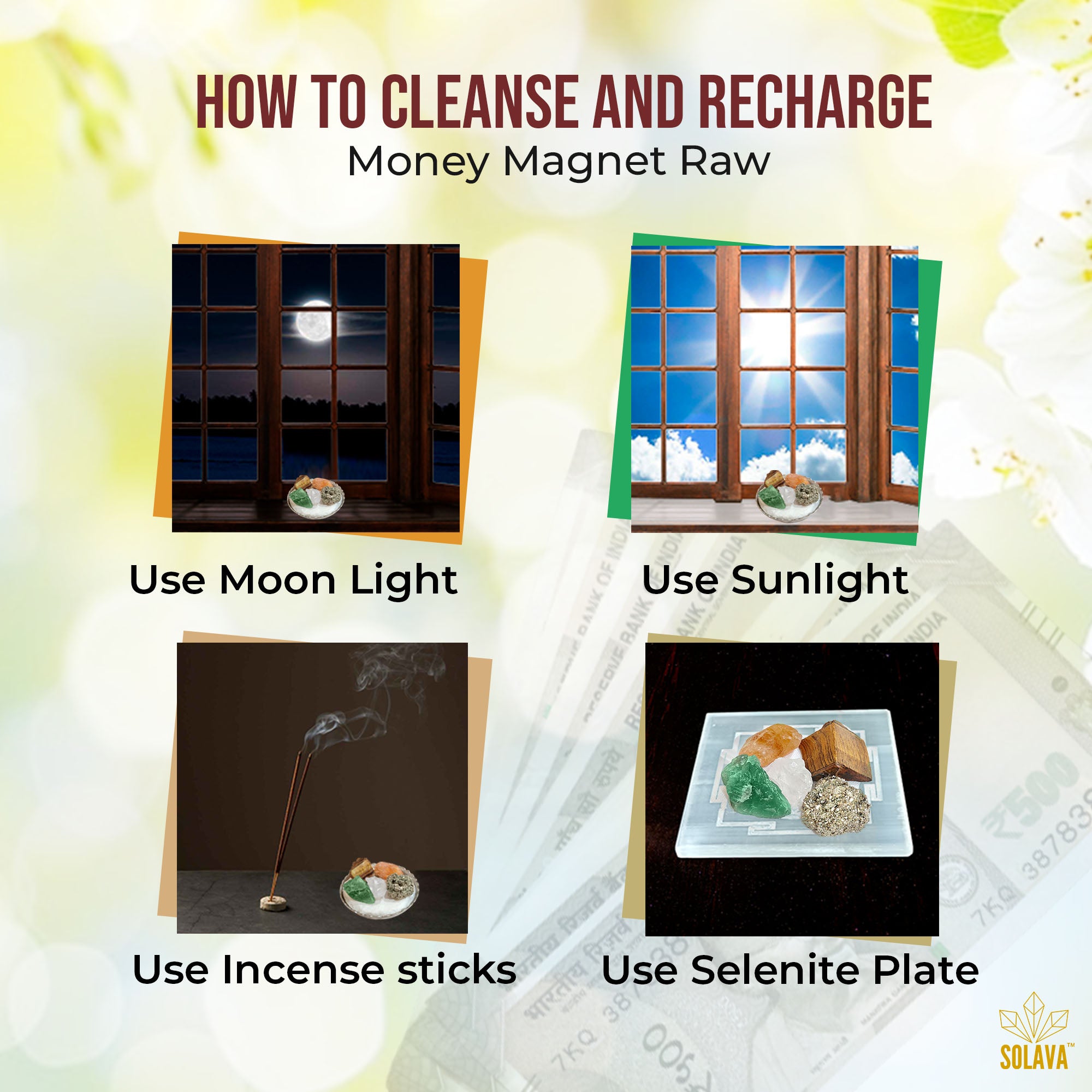 Original Money Magnet Raw Crystal