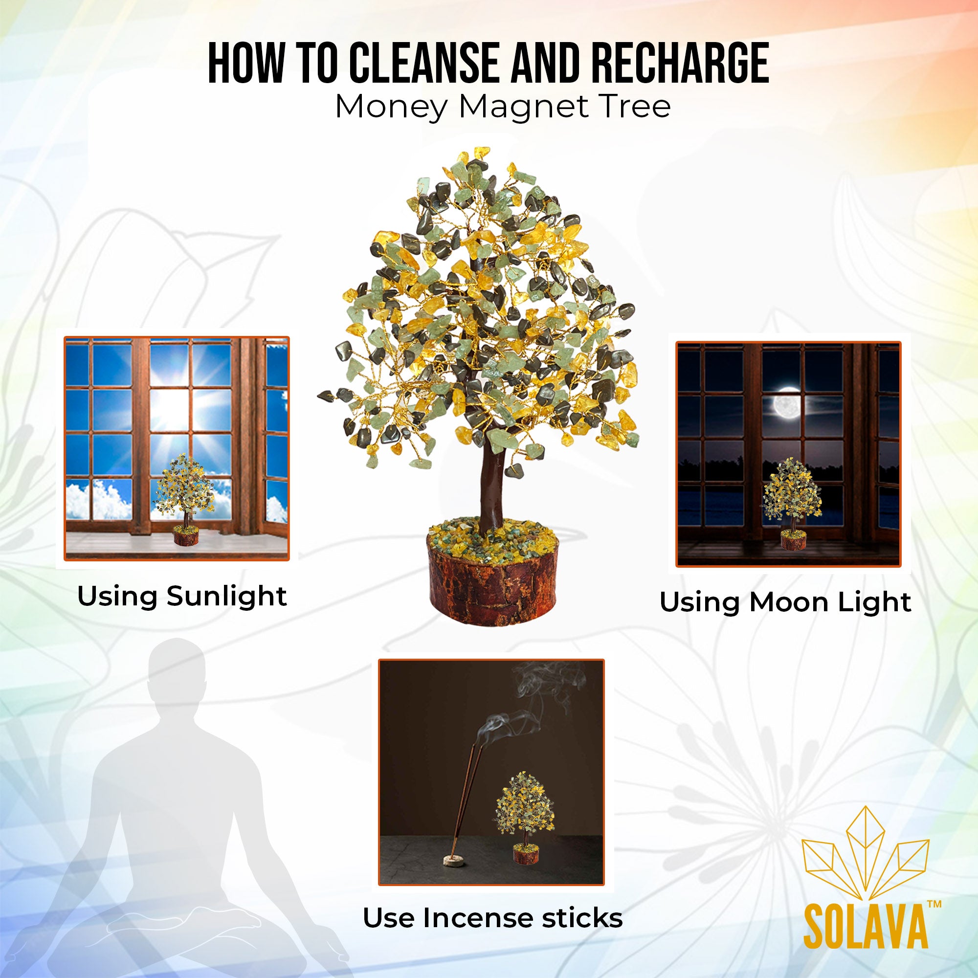 money magnet tree Buy 100% Original Money Magnet Crystal Tree – SOLAVA WORLD