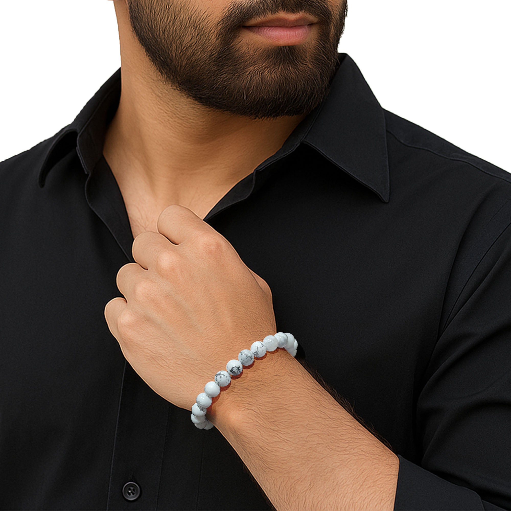 Original Howlite Bracelet with Certificate