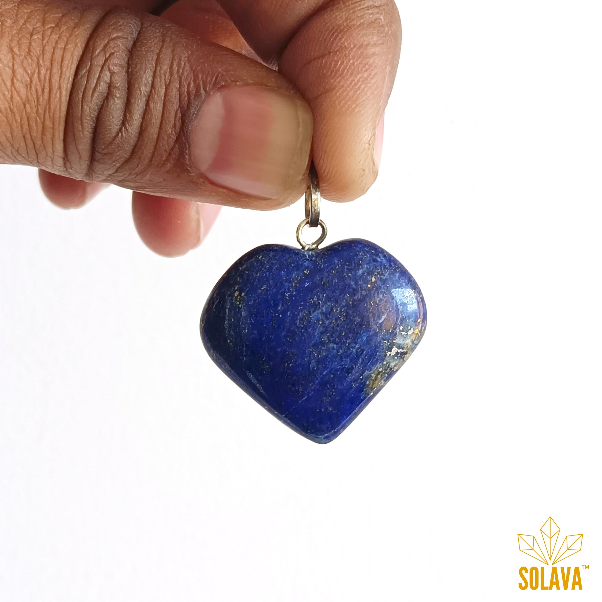 Original Lapis Lazuli Crystal Pendant for Men and Women