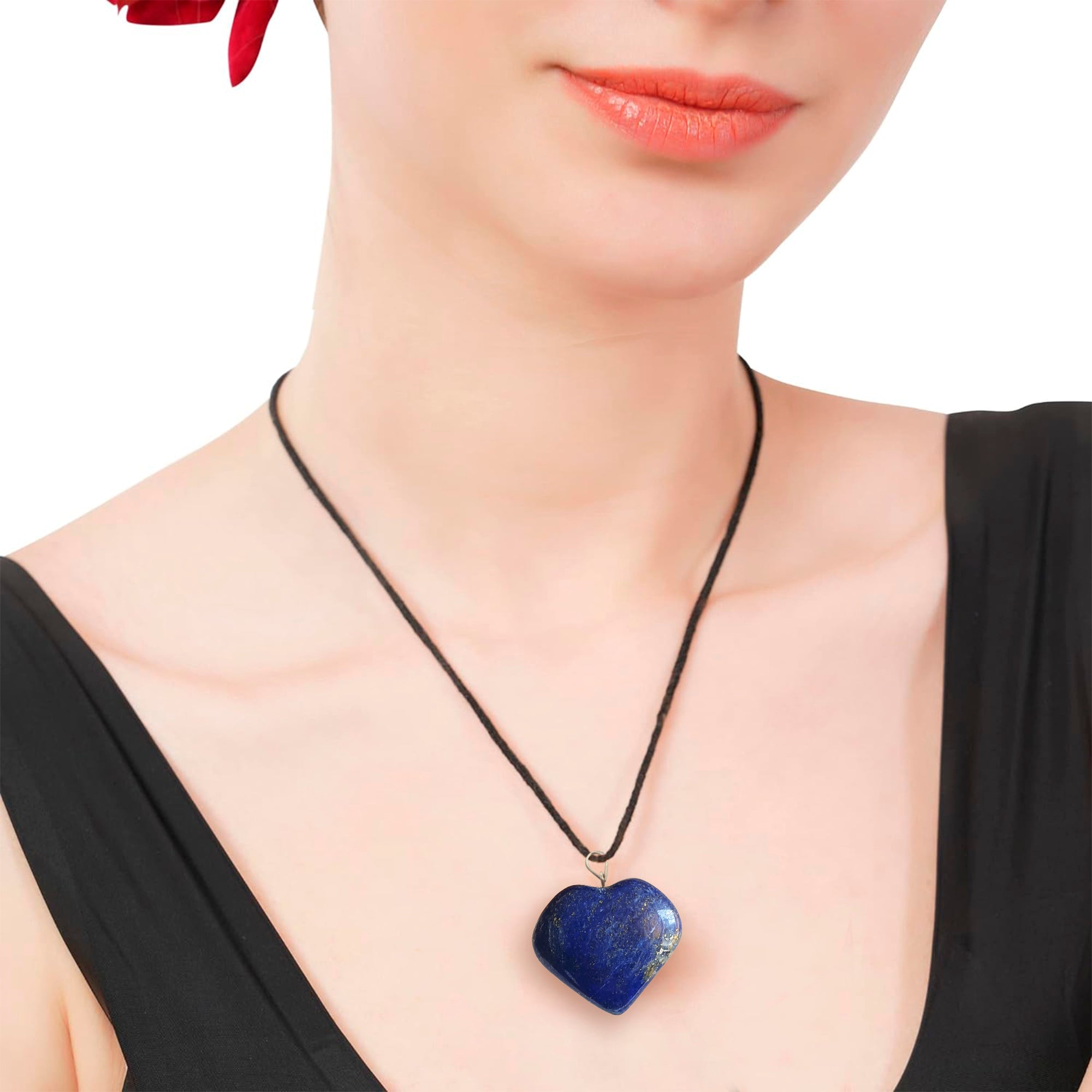 Original Lapis Lazuli Crystal Pendant for Men and Women