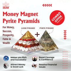 Original Money Magnet Crystal Pyramids