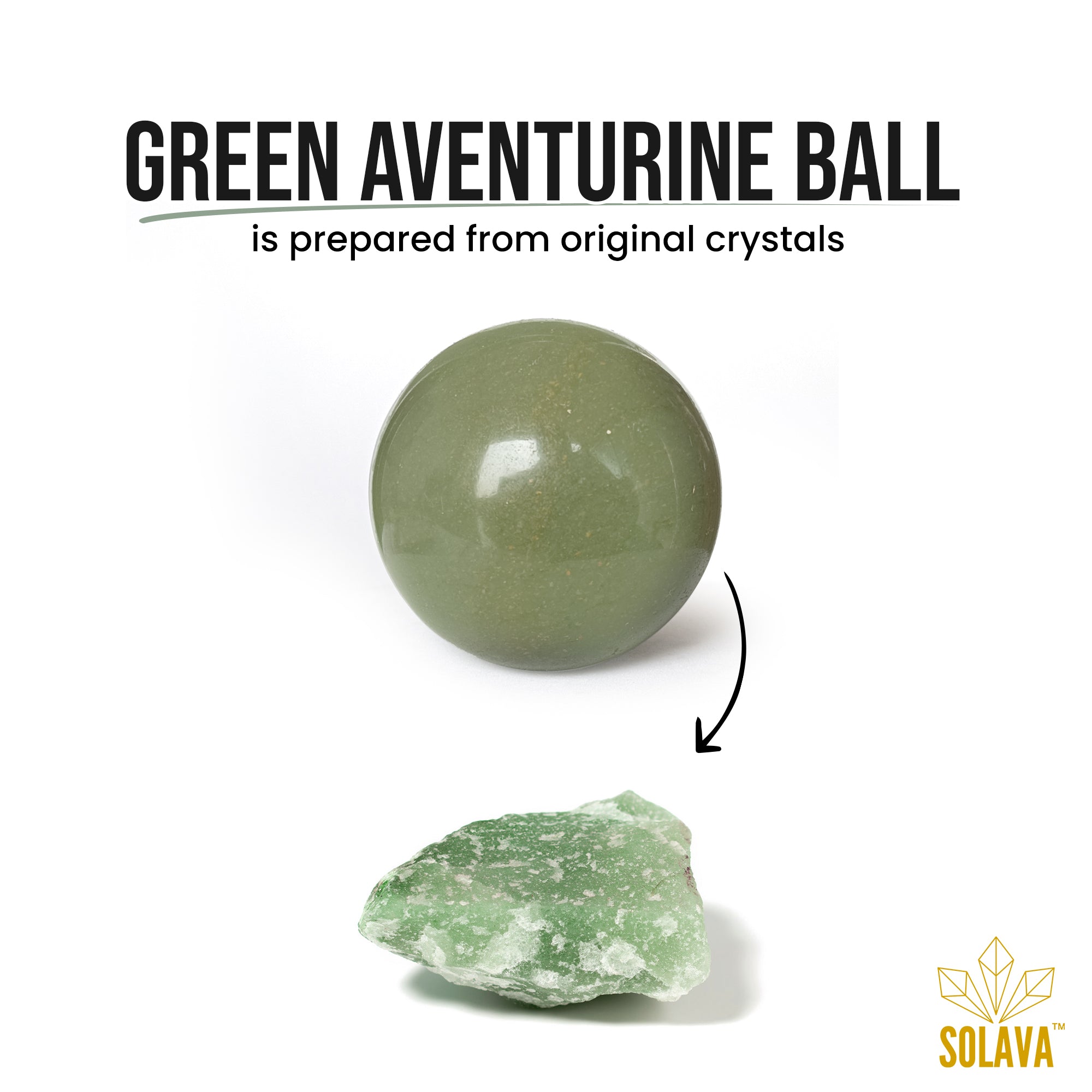 Original Green Aventurine Crystal Ball