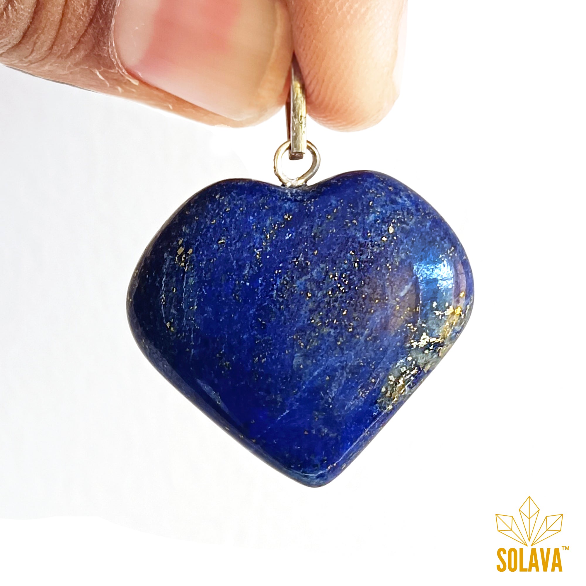 Original Lapis Lazuli Crystal Pendant for Men and Women