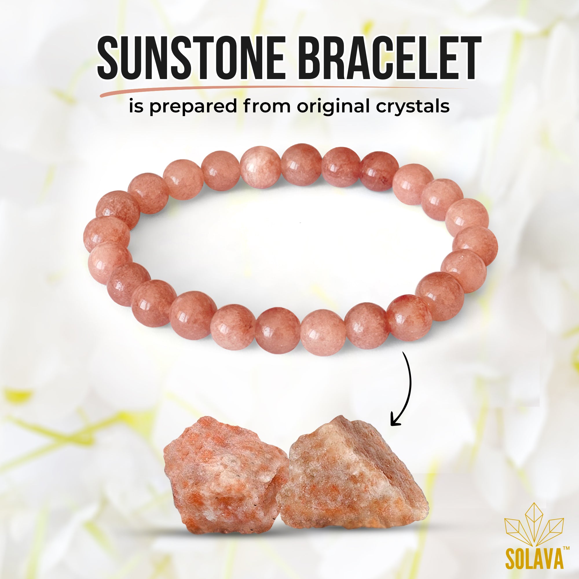 Original Sunstone Bracelet with Certificate