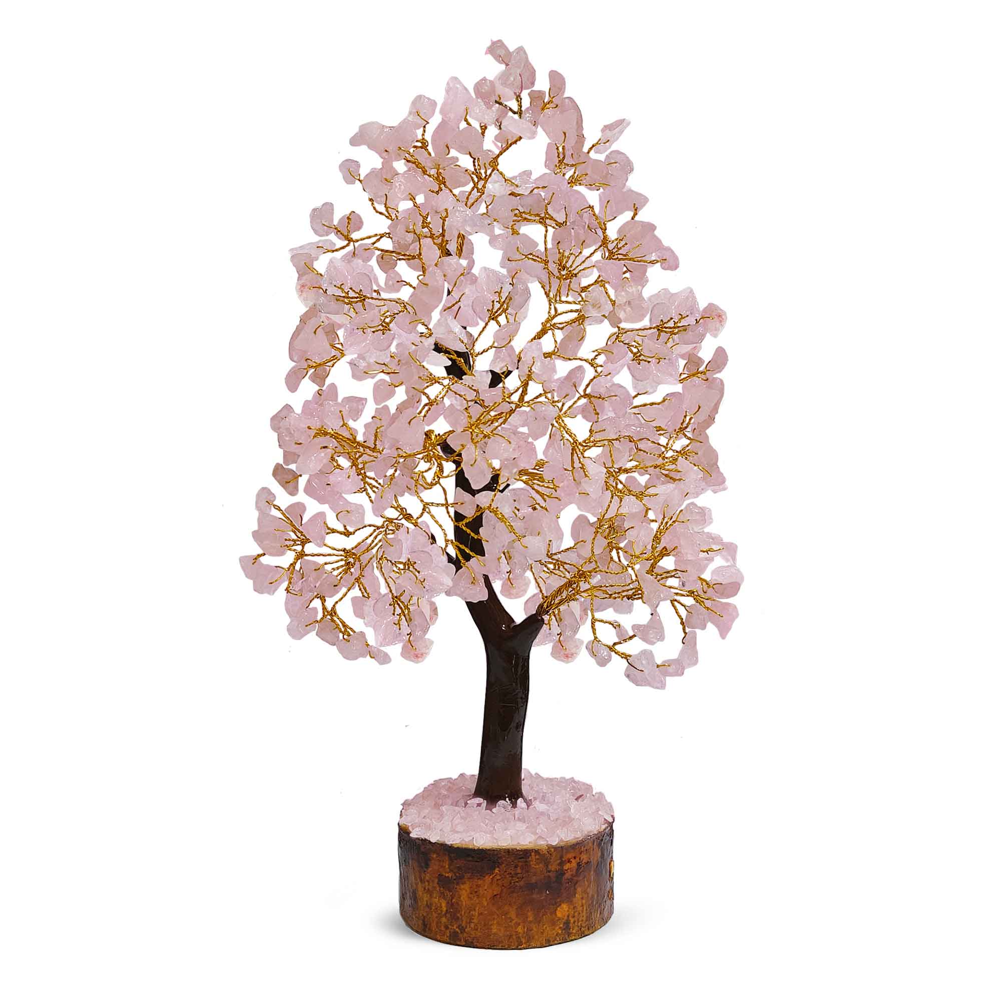 Original Rose Quartz Tree - Certified Rose Quartz Crystal Tree