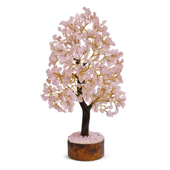 Original Rose Quartz Tree - Certified Rose Quartz Crystal Tree