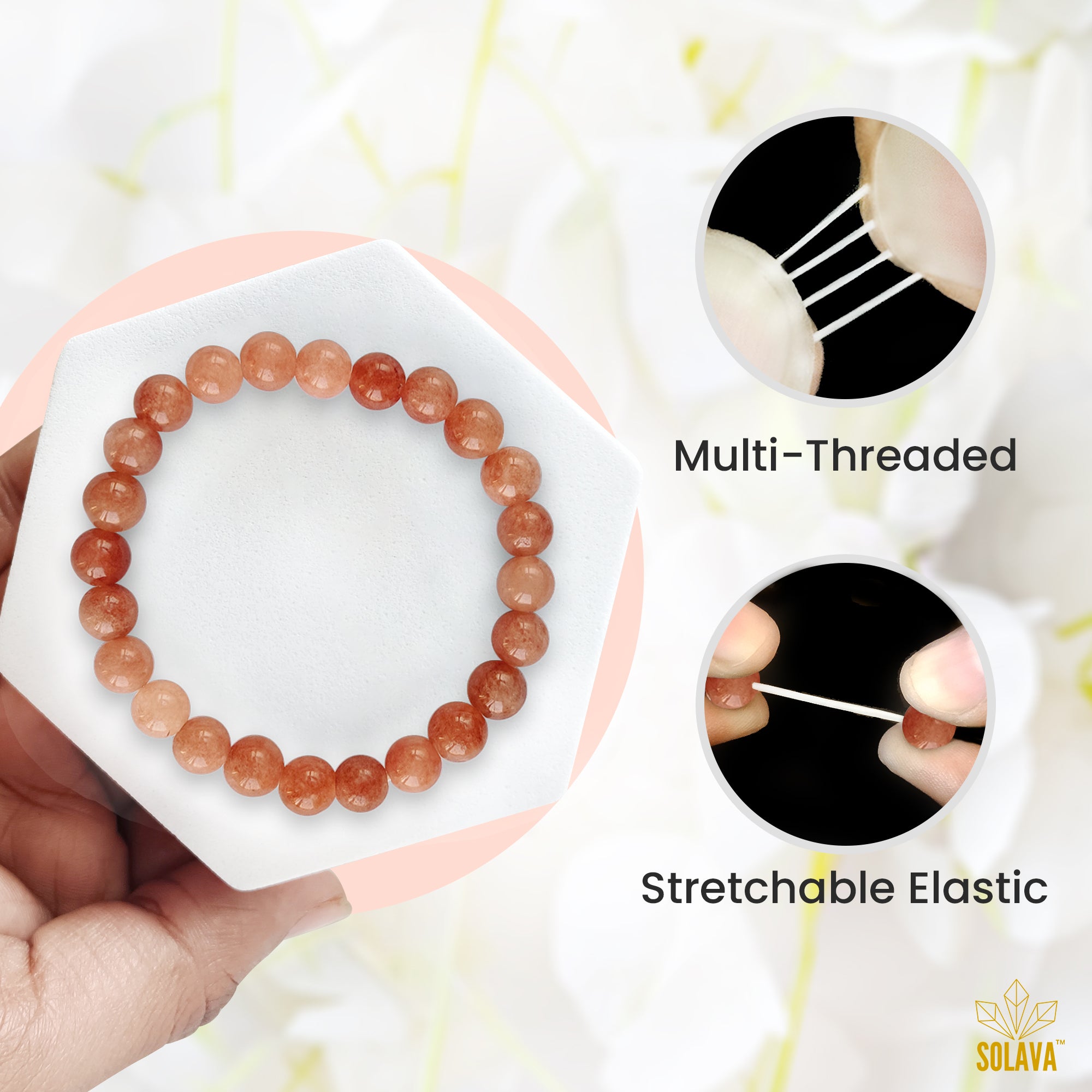 Original Sunstone Bracelet with Certificate
