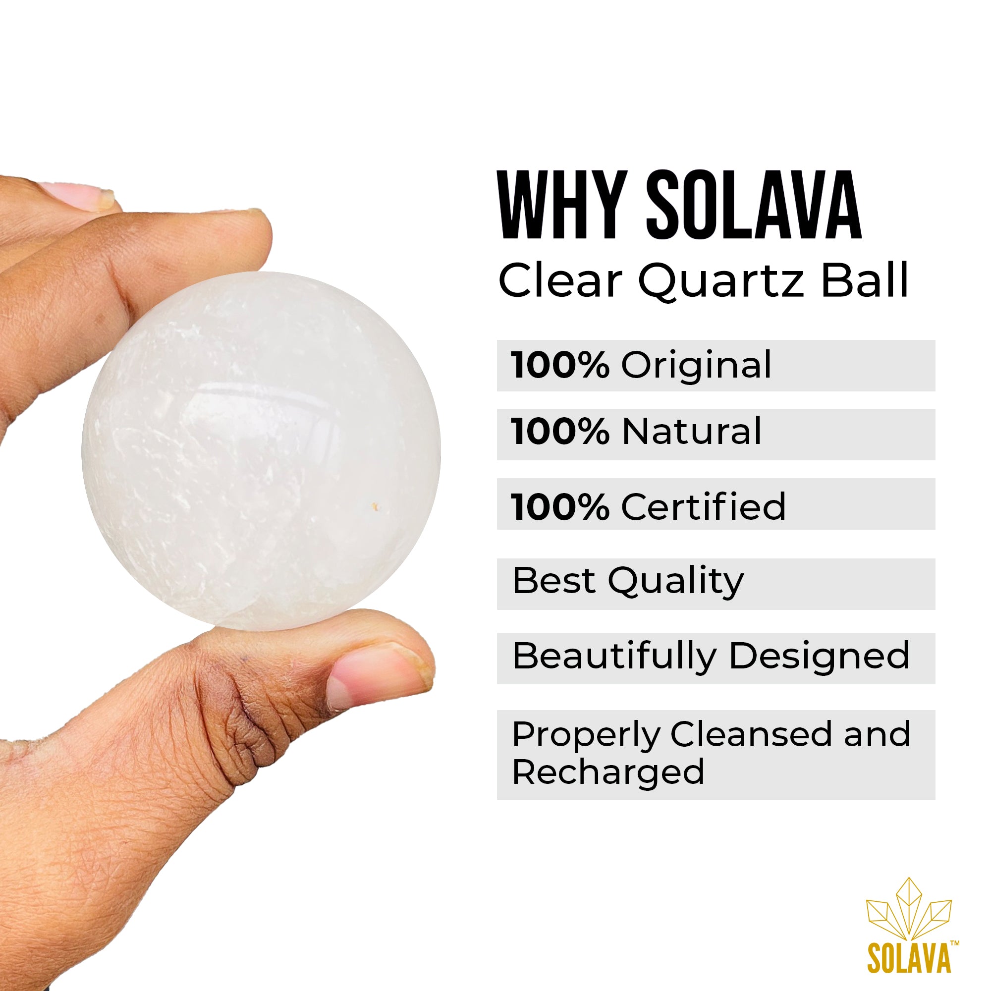 Original Clear Quartz Ball