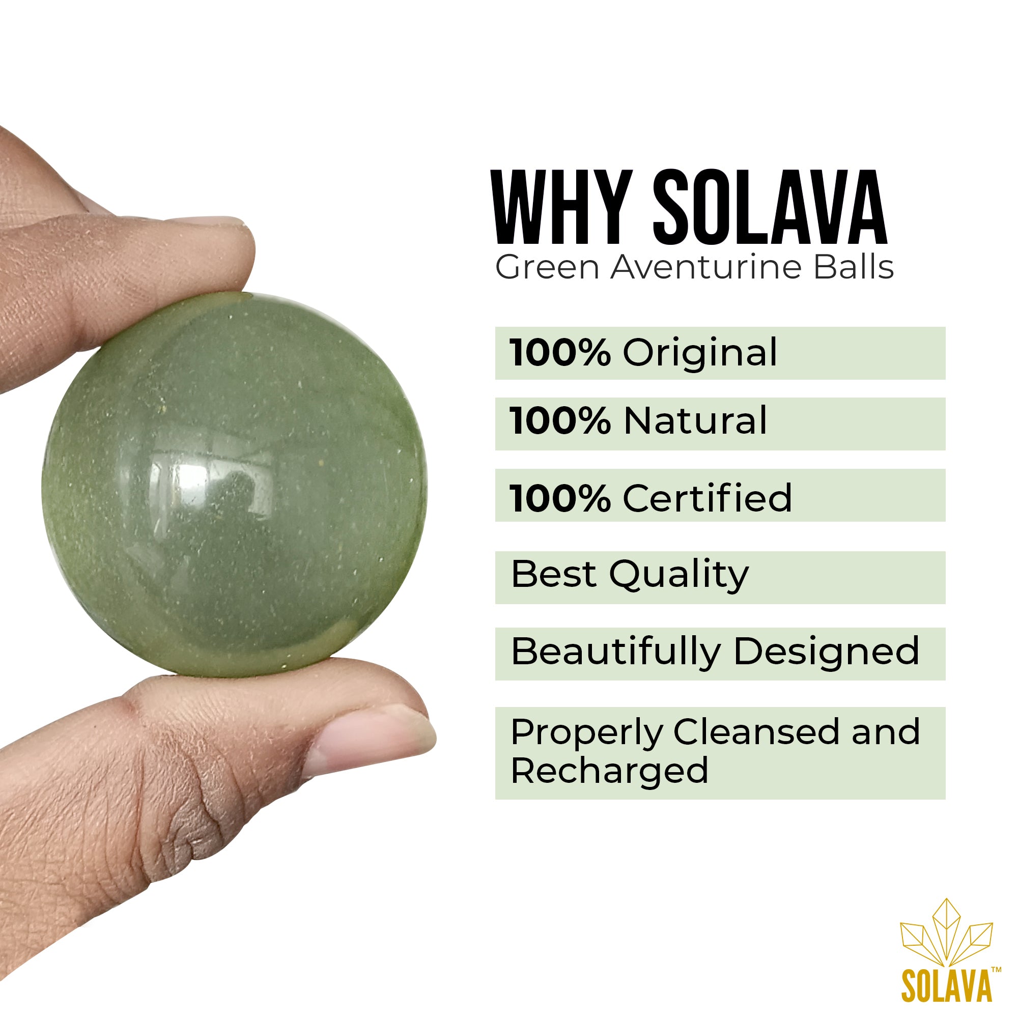 Original Green Aventurine Crystal Ball