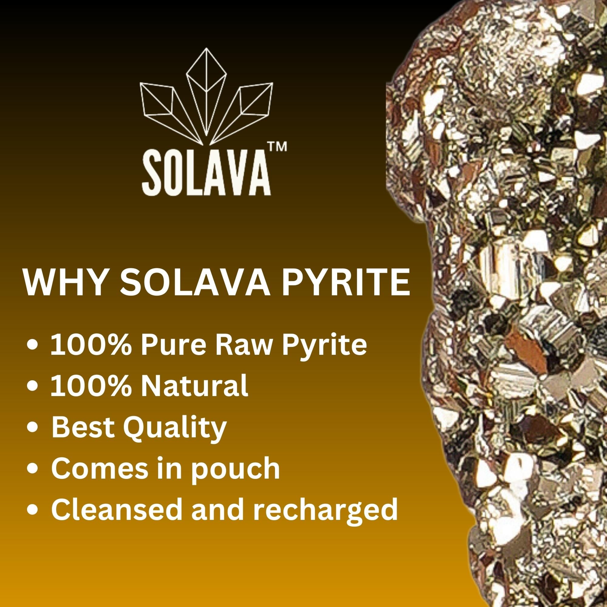 Pyrite Stone Original Cluster Stone