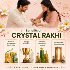 Crystal Rakhi for Money, Success and Fame
