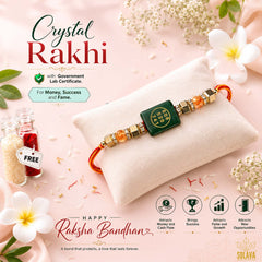 Crystal Rakhi for Money, Success and Fame