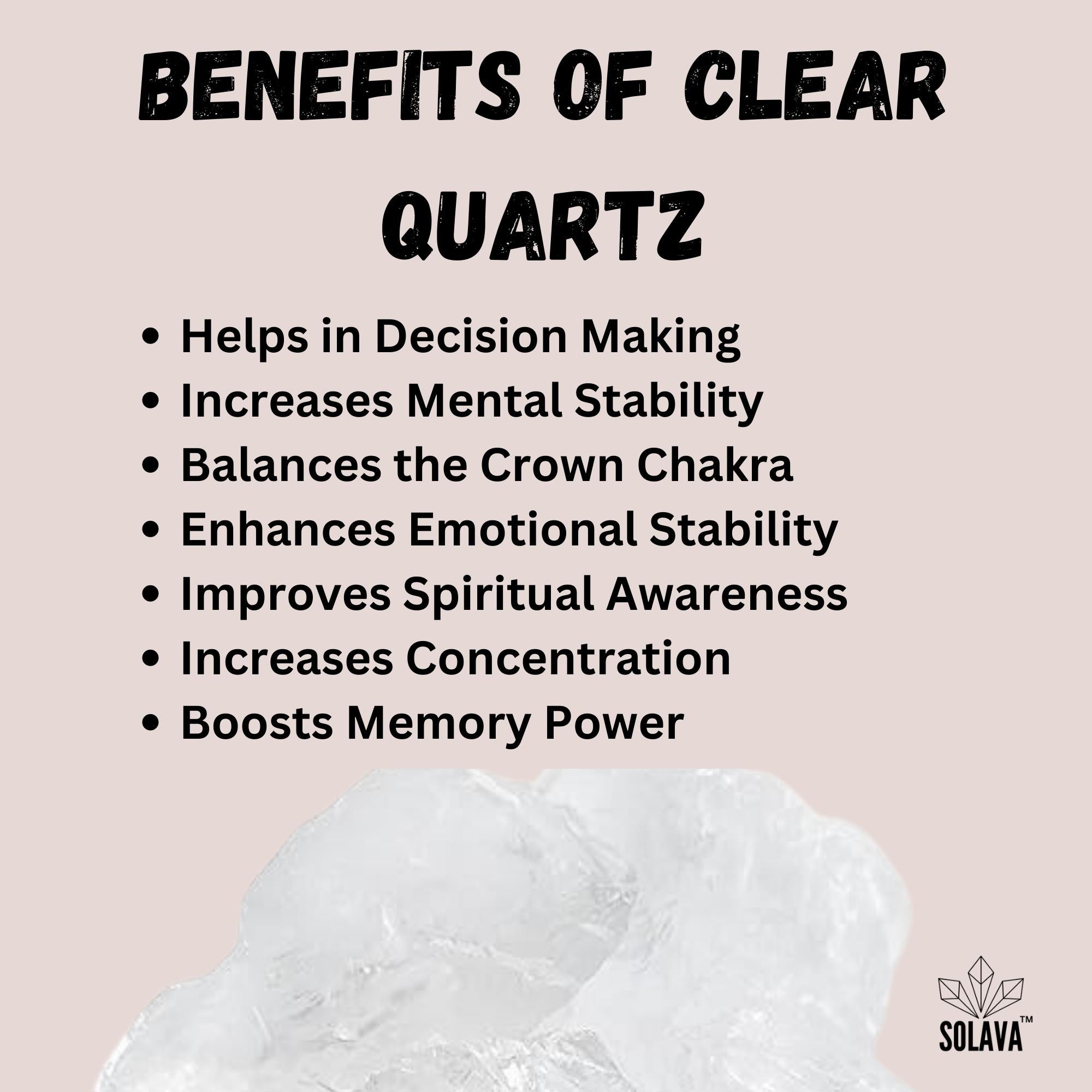 Natural Clear Quartz Crystal Stone Original Certified - Raw - 2 Piece