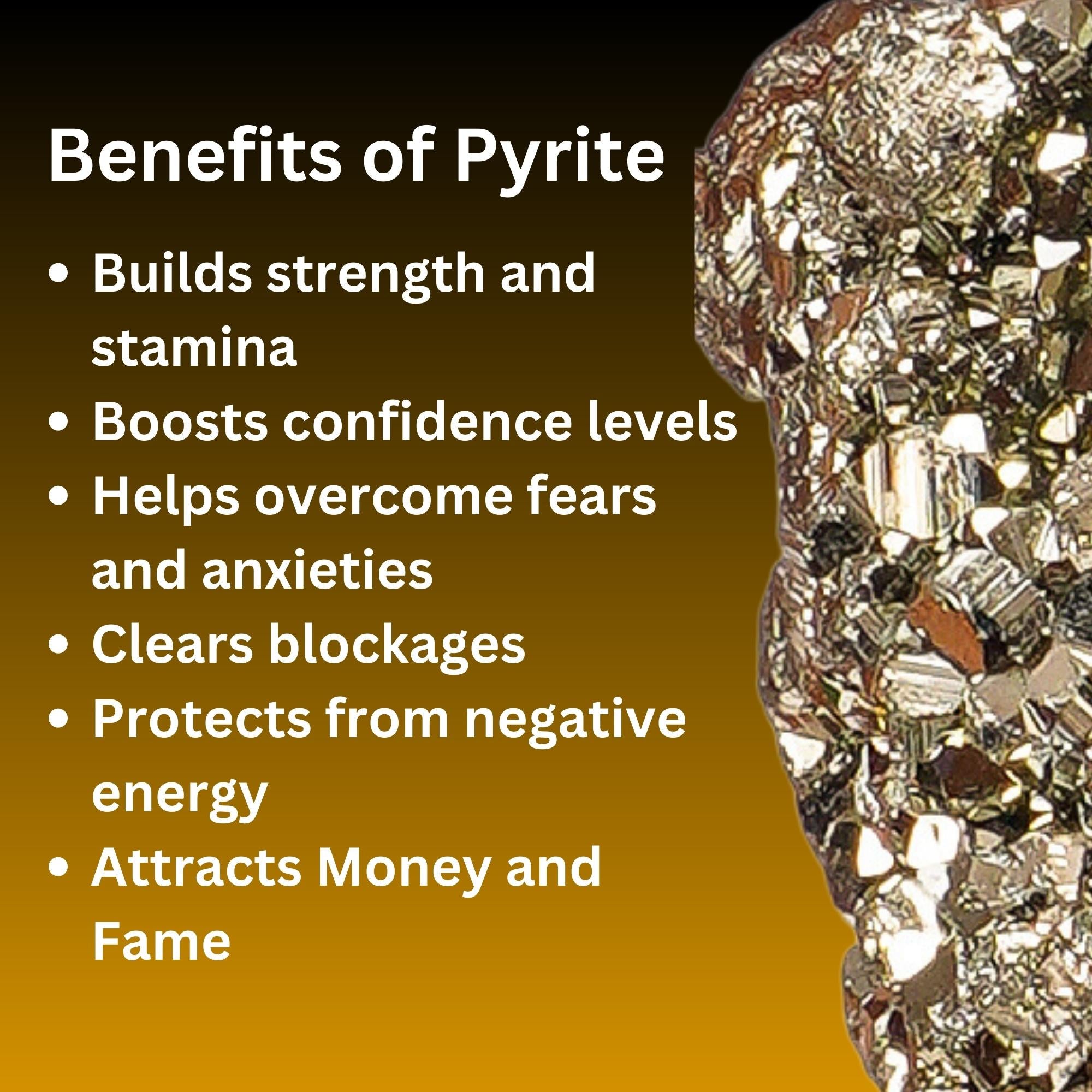 Pyrite Stone Original Cluster Stone