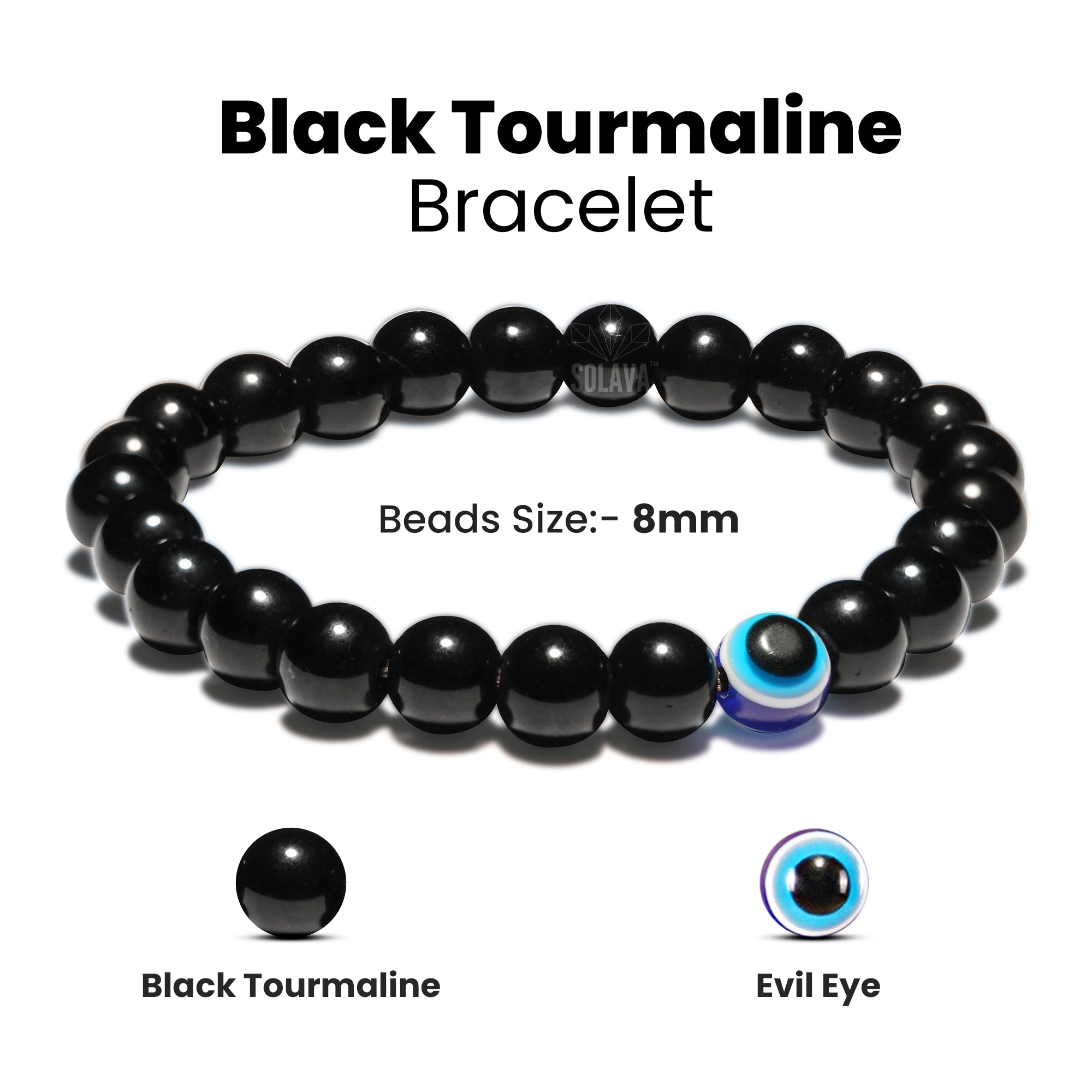 Buy Fabula Jewellery Blue Goodluck Evil Eye Beads In Black Thread Fashion  Bracelet Online