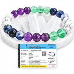 Original Education bracelet with Selenite Plate