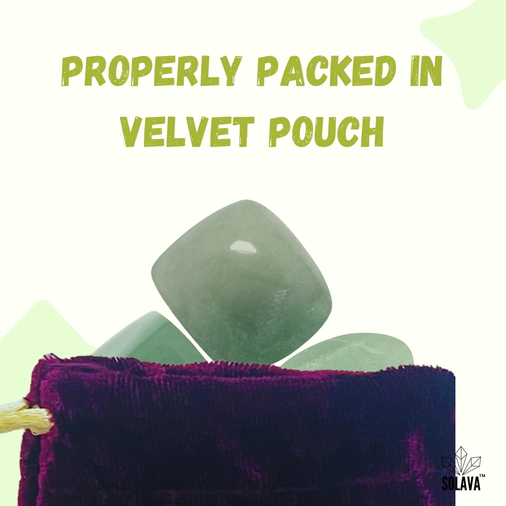 Original Green Aventurine Stone Tumble