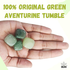 Original Green Aventurine Stone Tumble