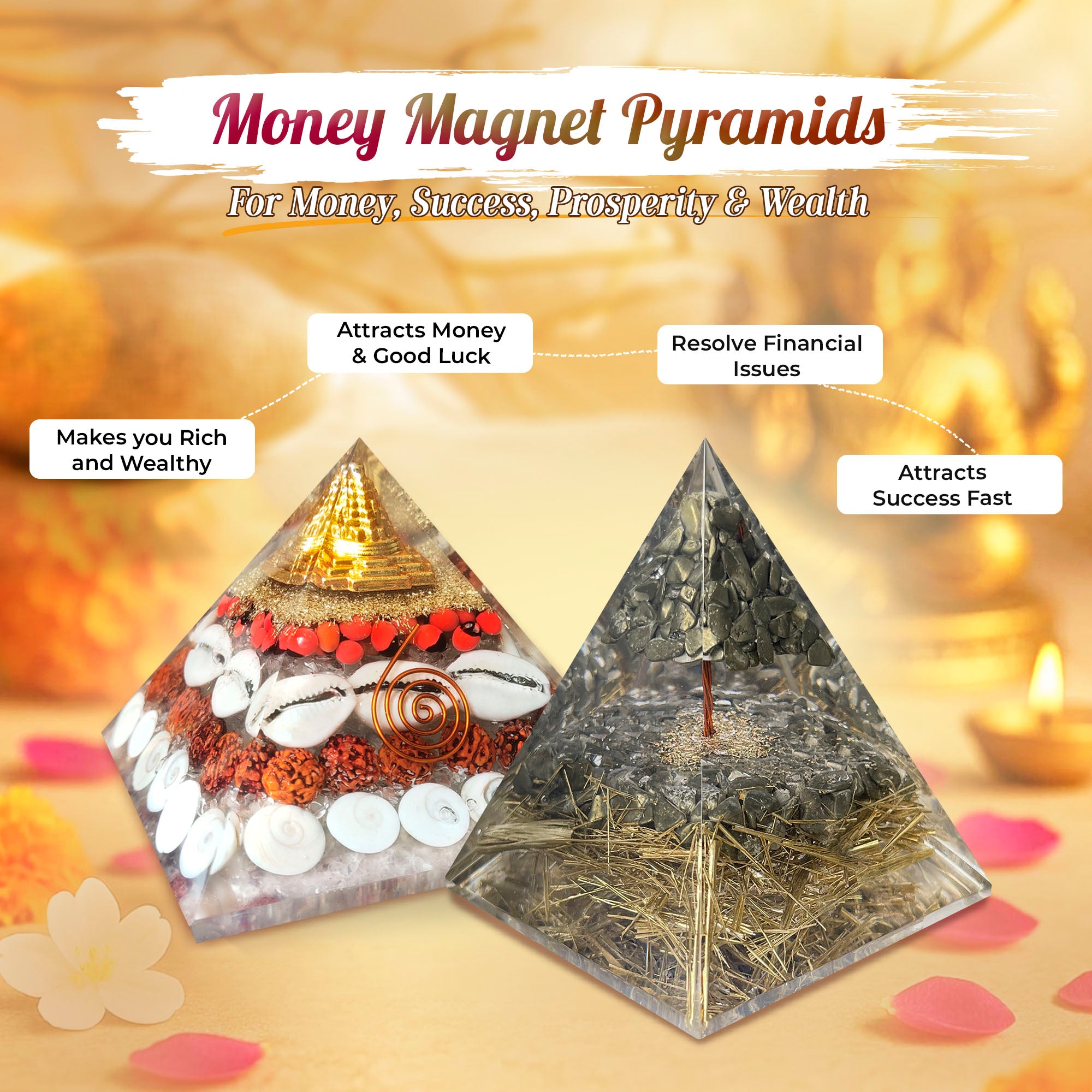 Pyramidal Magnet Buy 100%Original Money Magnet Crystal Pyramids – SOLAVA WORLD