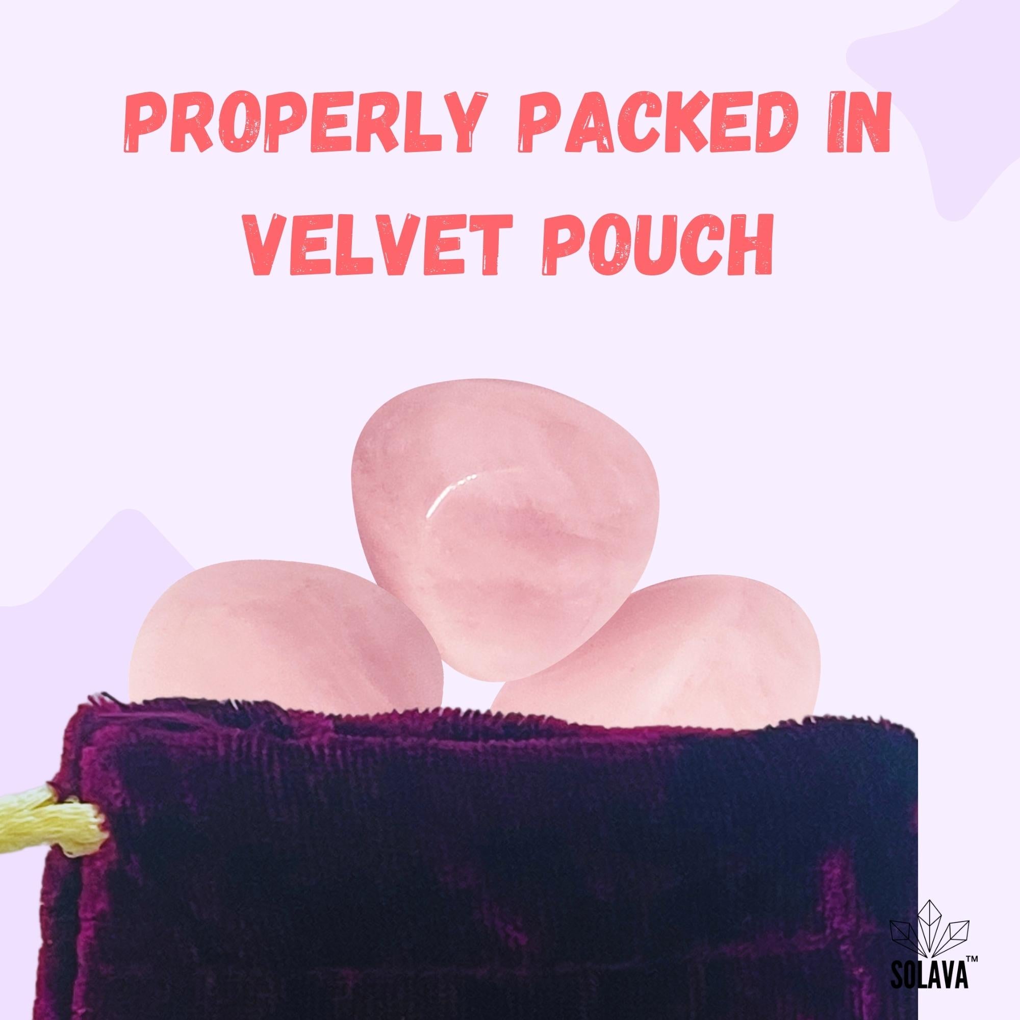 Original Rose Quartz Stone Tumble