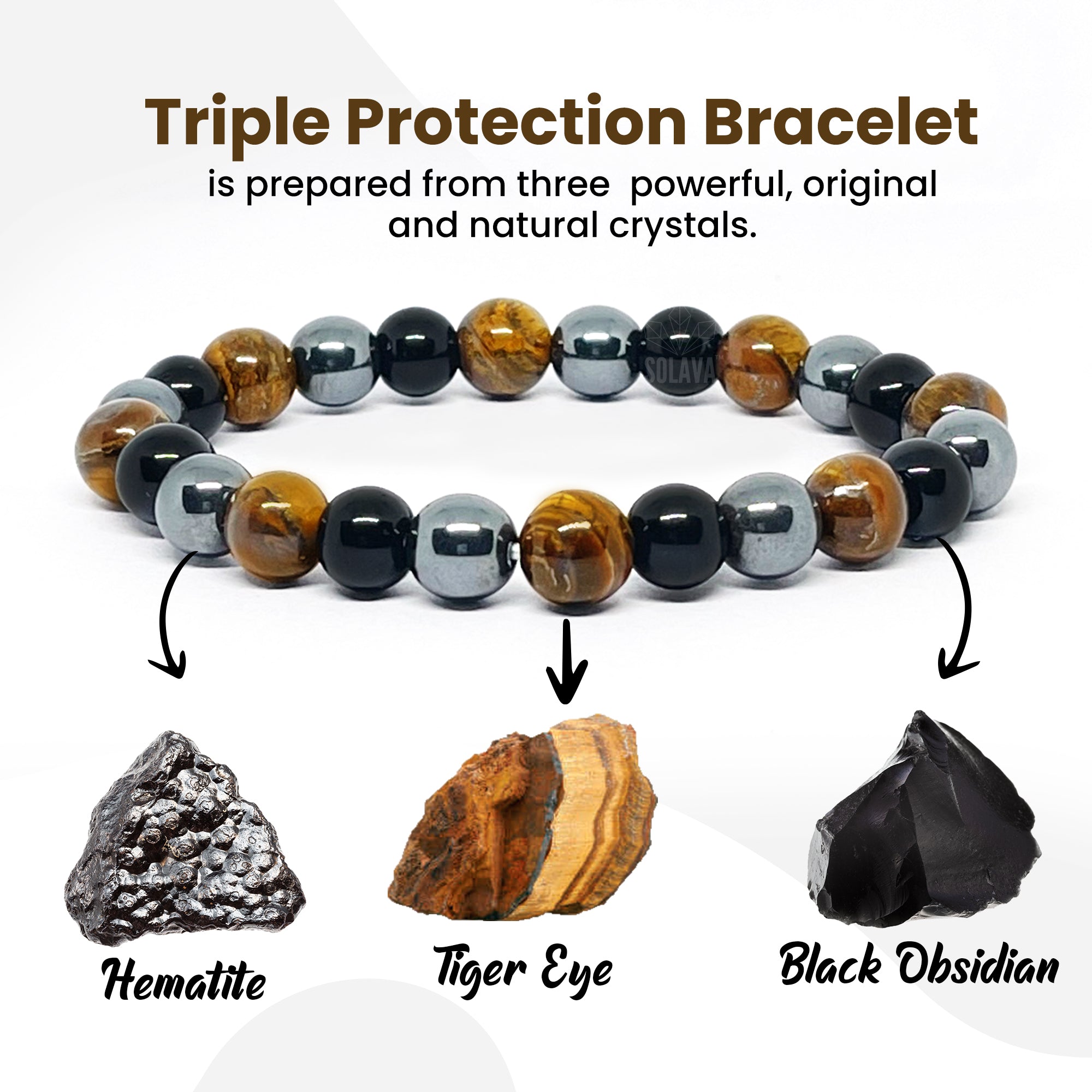 Original Triple Protection Bracelet – SOLAVA WORLD